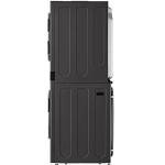 LG Smart WashTower Laundry Center in Black Steel