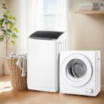 ROVSUN Compact Automatic Washer and Dryer Set