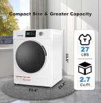 Compact 2-in-1 Washer Dryer for Apartments and RVs