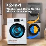 Compact 2-in-1 Washer Dryer for Apartments and RVs