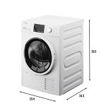 KoolMore 24" Ventless Heat Pump Dryer for Apartments