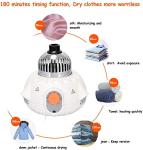 COSTWAY Portable Ventless Clothes Dryer for Home