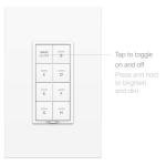 Insteon Smart 8-Button Dimmer Keypad for Home