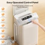 Auertech 2-in-1 Portable Washer and Dryer Combo