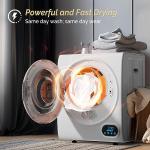 ROVSUN Compact Washing Machine and Portable Dryer Set