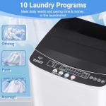 Erivess Compact Washer Dryer Combo for Small Spaces