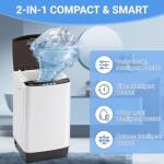 Erivess Compact Washer Dryer Combo for Small Spaces