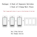 Lesim Smart WiFi Light Switch for Alexa & Google Home