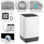 ROVSUN Compact Washing Machine and Portable Dryer Set