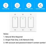 Lesim Smart WiFi Light Switch for Alexa & Google Home