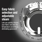 CHI Steam Iron with Retractable Cord and Temperature Control