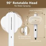 HULMAY Portable Mini Clothes Steamer and Iron