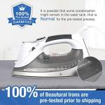BEAUTURAL 1800W Digital Steam Iron with LCD Screen