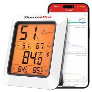 ThermoPro TP350 Bluetooth Hygrometer and Thermometer
