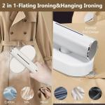 HULMAY Portable Mini Clothes Steamer and Iron