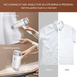 Newbealer 1200W Handheld Fabric Steamer, Lightweight & Versatile