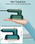 Mini Handheld Travel Iron with 180° Rotation
