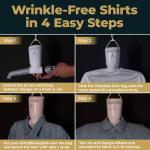Portable 3-in-1 Shirt Press and Wrinkle Remover