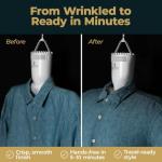 Portable 3-in-1 Shirt Press and Wrinkle Remover