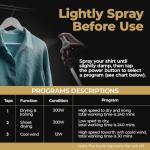 Portable 3-in-1 Shirt Press and Wrinkle Remover