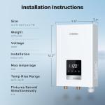 ORBEK 14kW Electric Tankless Water Heater