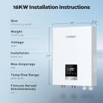 ORBEK 18kW Electric Tankless Water Heater 240V