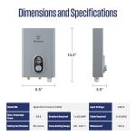 Westinghouse 14kW Smart WiFi Tankless Water Heater