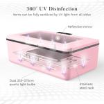 ENNVA Portable UV Light Sanitizer Box - Pink