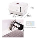 Tomorotec Medium Dish Drying Rack with Cover