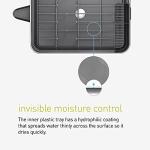 simplehuman Compact Dish Drying Rack with Utensil Holder