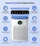 Large Room Air Purifier with HEPA Filter