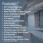 Smart Temperature and Humidity Sensor with App