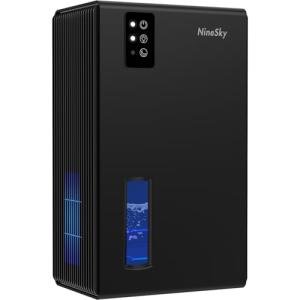 NineSky 95 OZ Dehumidifier with LED Light