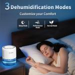 Windangel 44oz Portable Quiet Dehumidifier with Lights