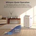 KNKA 2500 Sq.Ft. Home Dehumidifier with Drain Hose