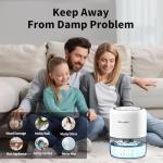 Windangel 44oz Portable Quiet Dehumidifier with Lights