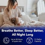 Vicks Warm Steam Vaporizer for Kids' Rooms