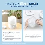 LEVOIT Top Fill 2.5L Quiet Humidifier for Home