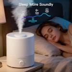 MegaWise Cool Mist Humidifier - Quiet & Adjustable