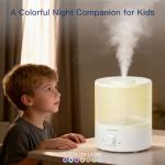 MegaWise Cool Mist Humidifier - Quiet & Adjustable