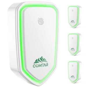 COMTAR 4-Pack Portable Air Ionizers for Home