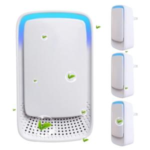 4-Pack Plug-In Air Ionizers for Home Use