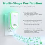 COMTAR 4-Pack Portable Air Ionizers for Home