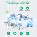 COMTAR 4-Pack Portable Air Ionizers for Home