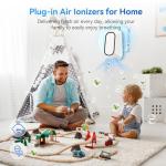 Plug-In Ionizer Air Purifier with Night Light