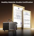 High-Capacity Ozone Generator for Odor Removal