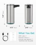 AIKE SensePro Rechargeable Stainless Steel Soap Dispenser