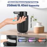 Touchless Rechargeable Soap Dispenser - 9oz Black