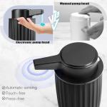 Touchless Rechargeable Soap Dispenser - 9oz Black