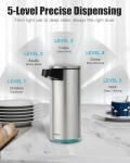 AIKE SensePro Rechargeable Stainless Steel Soap Dispenser